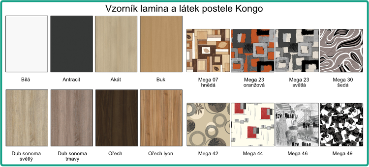 Kongo vzorník s rameckem 750 px CZ